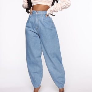 Fashion Nova Balloon Jeans